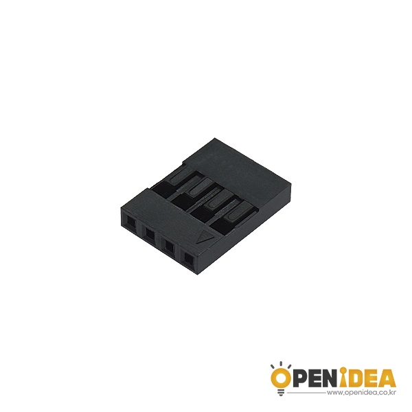 점퍼용 소켓 2.54mm 1X4 (4P) (1묶음/100개) [OPEN-CE008-003]