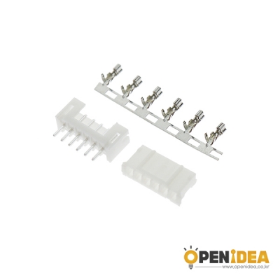 PH2.0 커넥터 (6P) PACKAGE (1묶음/50개) [OPEN-CE009-004]