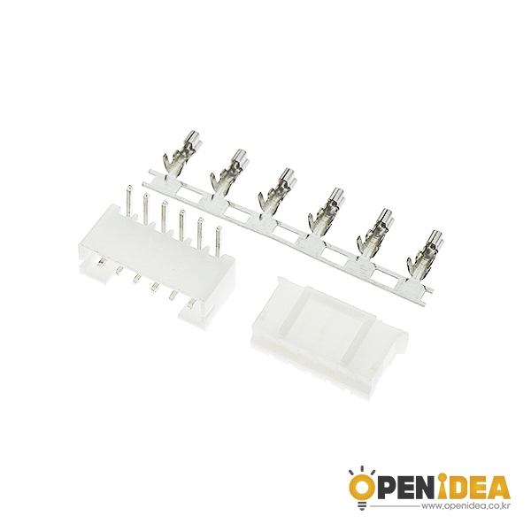 PH2.0 (R) 커넥터 (6P) PACKAGE (1묶음/50개) [OPEN-CE009-008]