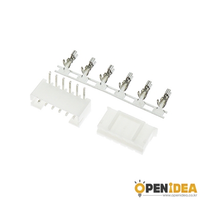 PH2.0 (R) 커넥터 (6P) PACKAGE (1묶음/50개) [OPEN-CE009-008]
