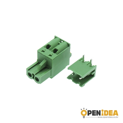 KF2EDGKD (R)-5.08-2P 터미널블럭 5.08mm (암수/2세트) [OPEN-CE029-006]