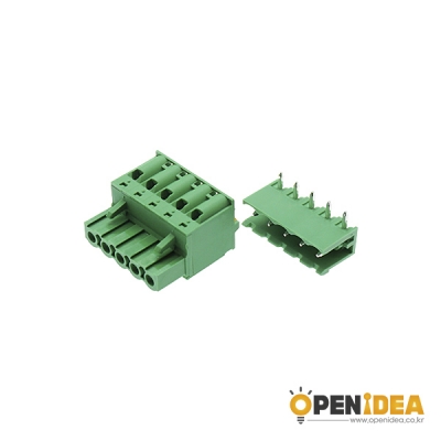 KF2EDGKD (R)-5.08-5P 터미널블럭 5.08mm (암수/2세트) [OPEN-CE029-009]