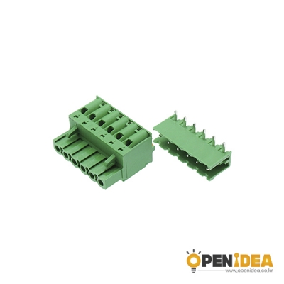 KF2EDGKD (R)-5.08-6P 터미널블럭 5.08mm (암수/2세트) [OPEN-CE029-010]