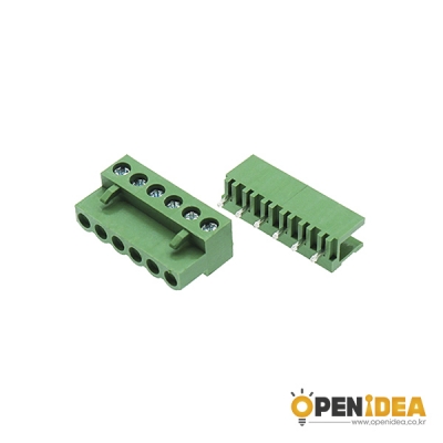 HT5.08-6P M/F 터미널블럭 5.08mm (암수/5세트) [OPEN-CE030-005]