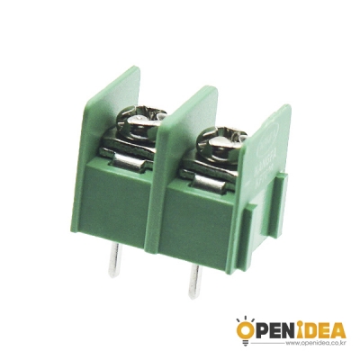 KF7.62-2P (초록) 터미널 블럭 PCB단자 (1묶음/10개) [OPEN-CE016-001]