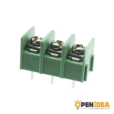 KF7.62-3P (초록) 터미널 블럭 PCB단자 (1묶음/10개) [OPEN-CE016-002]