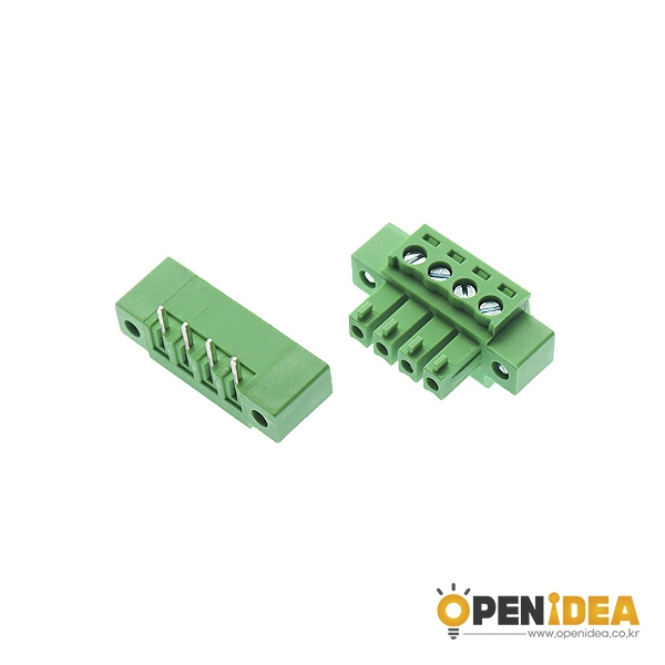 15EDGKM(R)-4P M/F 터미널블럭 3.81mm (암수/5세트) [OPEN-CE032-010]