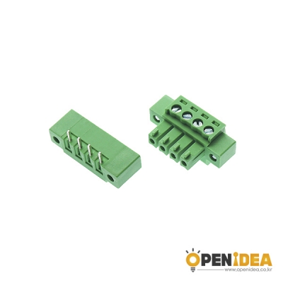 15EDGKM(R)-4P M/F 터미널블럭 3.81mm (암수/5세트) [OPEN-CE032-010]