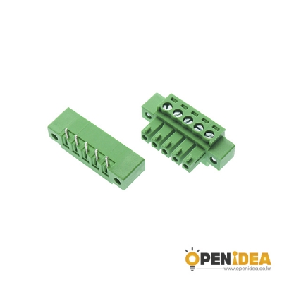 15EDGKM(R)-5P M/F 터미널블럭 3.81mm (암수/5세트) [OPEN-CE032-011]