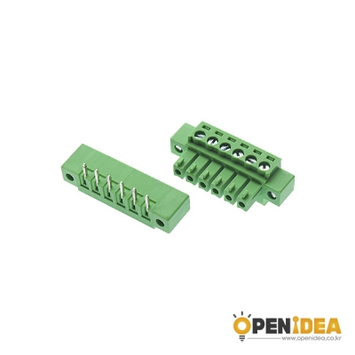 15EDGKM(R)-6P M/F 터미널블럭 3.81mm (암수/5세트) [OPEN-CE032-012]