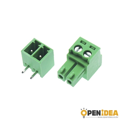 터미널블럭 KF2EDG(R) 3.81mm (2P) (1묶음/암수5세트) [OPEN-CE001-006]