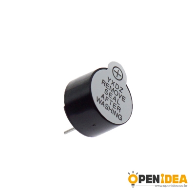 12V 12075 능동 부저 12mm x 7.5MM（5개묶음） [OPEN-LA012-003]