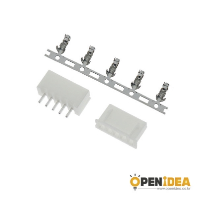 XH2.54 MM 터미널 커넥터 5핀 연결 플러그 직침 콘센트 단자 (50개) [OPEN-CE004-004]