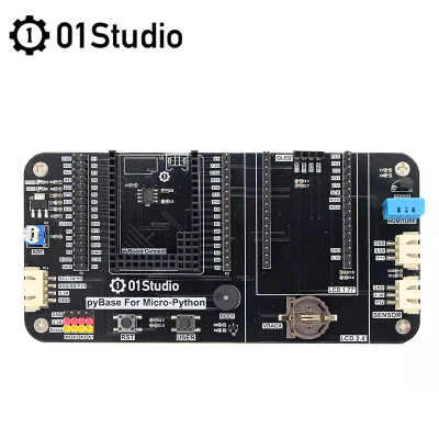 MicroPython 베이스 개발보드용 확장보드 pyBase 내장형 pyBoard STM32 ESP32 K210 OpenMV [01STUDIO-01-A01]