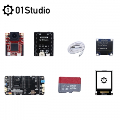STM32H743VIT6 OV7725 pyAI-MV4 H7 개발보드 Cam 카메라 모듈 AI python 키트 (번들3) [01STUDIO-01-A21]