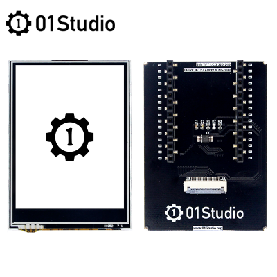 2.8인치 RGB TFT LCD 터치 스크린 모듈 pyAI-K210용 [01STUDIO-01-F02]