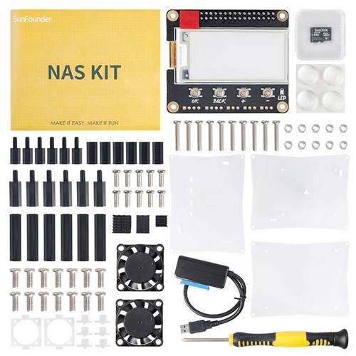 NAS 키트 - 라즈베리파이 with 듀얼팬 [CN0246D]
