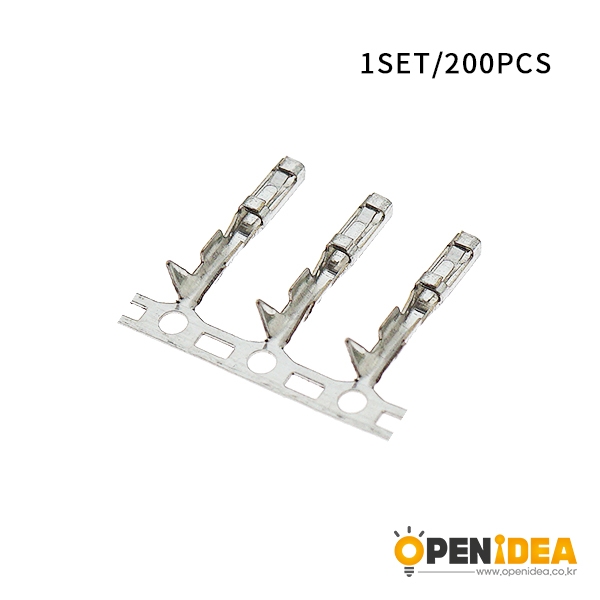 2.54MM 점퍼소켓용 클림프 (암) (1묶음/200개) [OPEN-CE007-001]