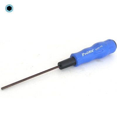Prokit 육각 드라이버 - 규격 H3.0mm, 200mm [T9541]