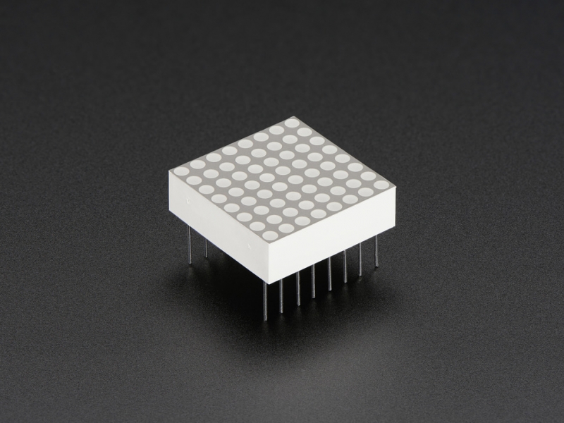 Miniature 8x8 Blue LED Matrix