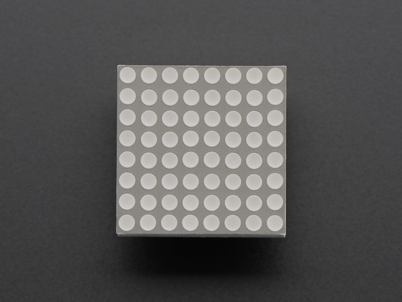 Miniature 8x8 Blue LED Matrix