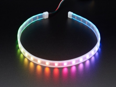 Adafruit NeoPixel LED Strip with 3-pin JST PH Connector - 60 LED/meter / 0.5 Meter