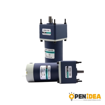 5D90GN-C DC 12V 24V 90W 10-600RPM 기어드 모터 [OPEN-MD023-001]