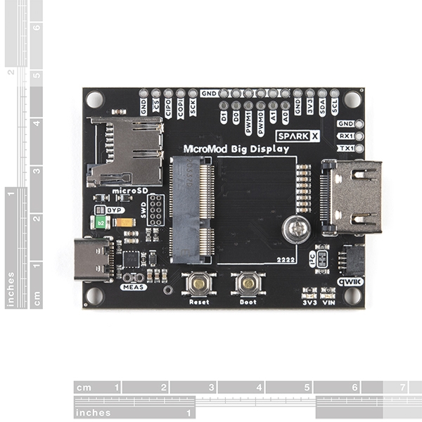 MicroMod Big Display Carrier Board