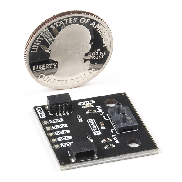 SparkX Differential Pressure Sensor - SDP31 (Qwiic)