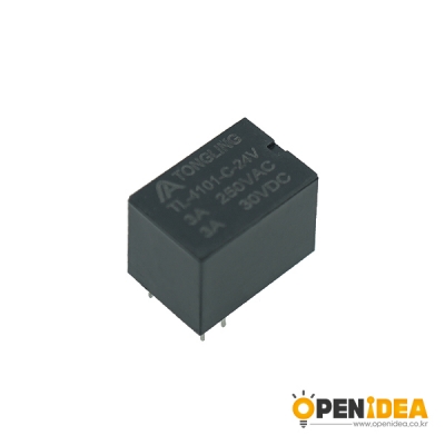 릴레이 24V-5P TL-4100-C-24V (TONGLING) [OPEN-EA006-006]