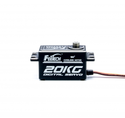 7.4V 20kg.cm 180 Degree Steel Gear Coreless Motor 서보모터 [FT5420M]
