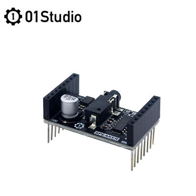 듀얼 3W 스테레오 앰프 모듈 스피커 오디오 pyAI-K210용 Micropython 지원 [01STUDIO-01-A45]
