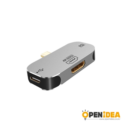 노트북 맥북 C 타입 USB 멀티 허브 컨버터 HDMI 3 in 1 [OPEN-CD012]