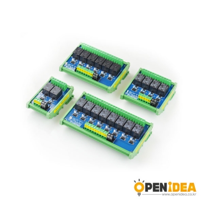릴레이 모듈 3.3V/5V/12V/24V 옵토 커플러 절연 PLC 신호 증폭기 보드 [OPEN-CP010]