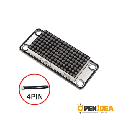 Hiwonder 도트 매트릭스 센서 모듈 LED Arduino 호환 [OPEN-RA003-001]