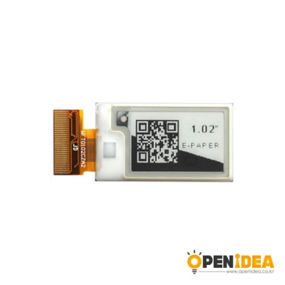 전자 그림판 모듈 1.02인치 흑백 디스플레이 EINK [OPEN-TI22-009]