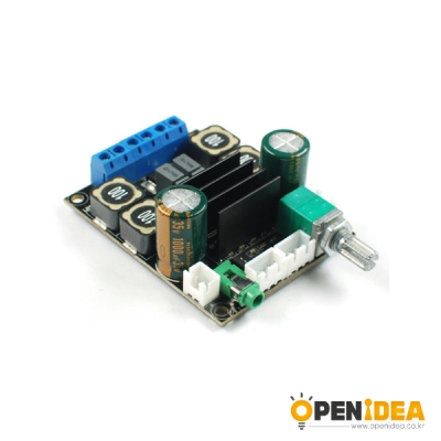 TPA3116D2 고출력 HIFI 스테레오 앰프보드 50Wx2 듀얼 채널 2.0 DC10-25V [OPEN-TP41-002]