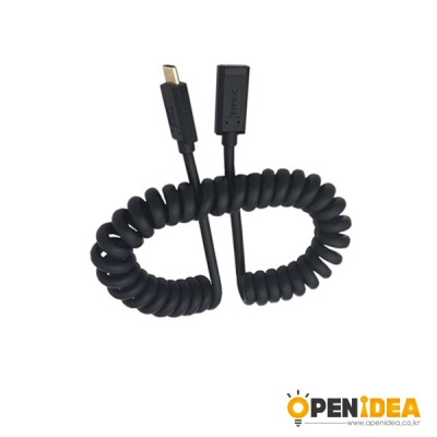 3A10Gb/s USB3.1 Type-C 케이블 암수 1.2M [OPEN-BL029-053]