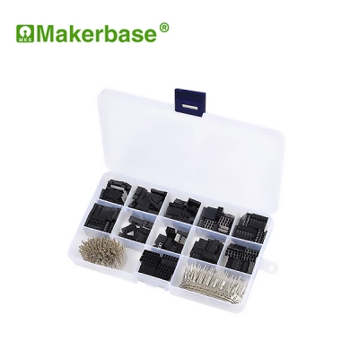 2.54mm 듀퐁 와이어 점퍼 헤더 압착 핀 커넥터 하우징 터미널 키트 620pcs [OPEN-KA21-010]