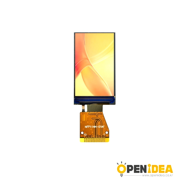 1.14 인치 OLED 디스플레이 모듈 ips 135x240 st7789 직렬 납땜형 [OPEN-TI40-012]