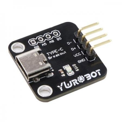 [YwRobot] USB TYPE-C 어댑터 모듈 (right angle 핀헤더) [ELB080041]