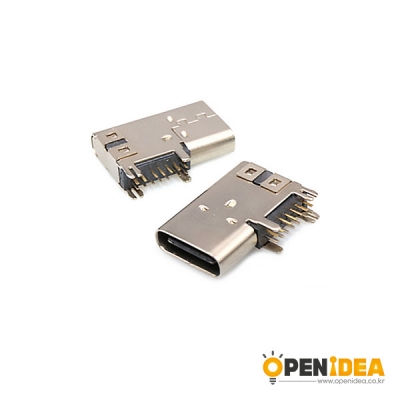 USB 3.1 타입C 암 소켓 커넥터 14P 사이드 삽입 [OPEN-CO005-011]