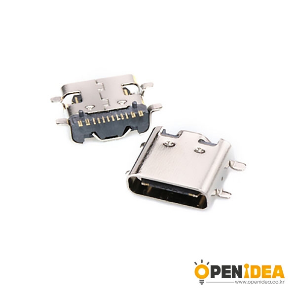 USB 3.1 타입C 암 소켓 커넥터 16P [OPEN-CO005-014]