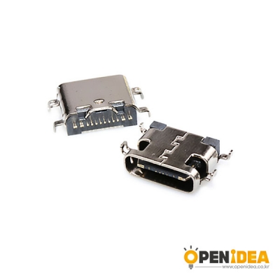 USB 3.1 타입C 암 소켓 커넥터 16P 1.6 [OPEN-CO005-016]