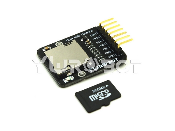 [YwRobot] 아두이노 MicroSD 카드 소켓 모듈 [ELB060505]