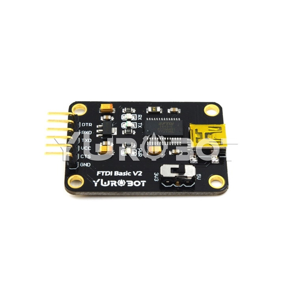 [YwRobot] 아두이노 FTDI Basic V2 / USB to TTL FT232 컨버터 모듈 with 케이블 [KIT080304]