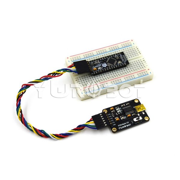 [YwRobot] 아두이노 FTDI Basic V2 / USB to TTL FT232 컨버터 모듈 with 케이블 [KIT080304]
