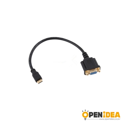 HDMI 수 to VGA 암 HDTV Cable [OPEN-BL031-002]