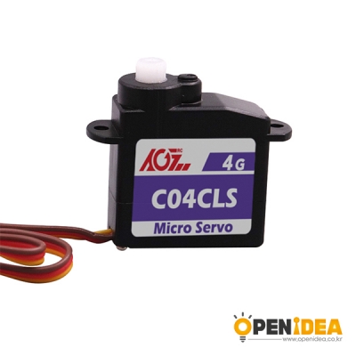 AGF 마이크로 디지털 코어리스 서보 모터 C04CLS 4.3g RC 헬리콥터 로봇 용 [OPEN-MA019-053]