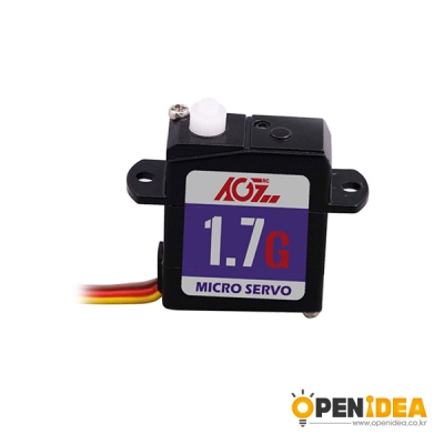 AGF 마이크로 디지털 코어리스 서보 모터 C017CLS 1.7g RC 헬리콥터 로봇 용 [OPEN-MA019-054]